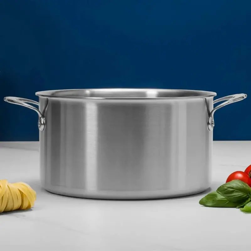 Hestan 30cm/12qt Open Stockpot (165mm height) - Set of 2