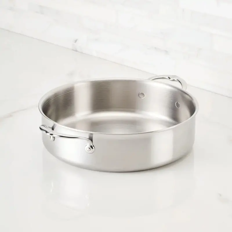 Hestan 30cm/6qt Open Rondeau (81mm height) - Set of 2