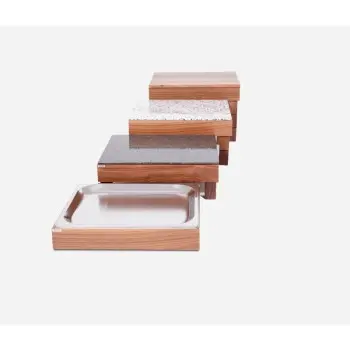 Elegant Nature Service Tray - Cool - Granite Bright gn 1/2