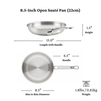 Hestan 22cm/8.5" Open Skillet - Set of 2