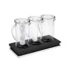 Elegant Zerouno Display 3 Multipurpose Pitchers