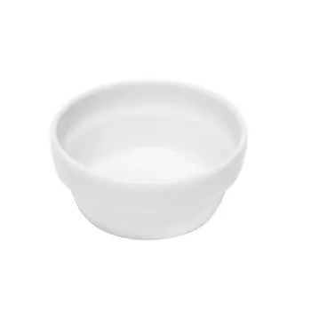 Elegant Fantasy White Porcelain Bowl (Ø 14.5 cm) - Set of 12
