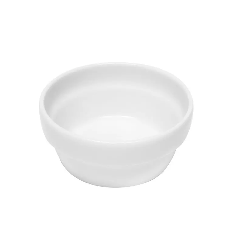 Elegant Fantasy White Porcelain Bowl (Ø 14.5 cm) - Set of 12