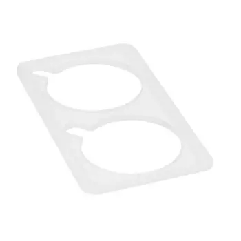 Elegant Fantasy White Plastic Pmma Element gn 1/3 With Two Holes