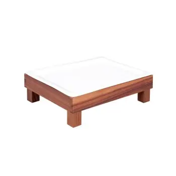 Elegant Nature Service Tray - Cool - Porcelain gn 1/2