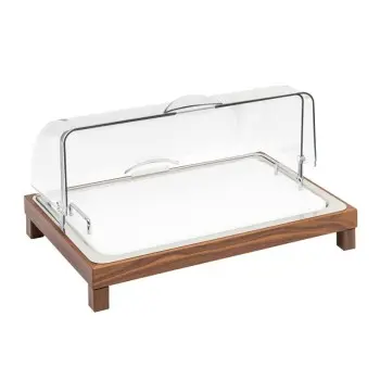 Elegant Nature Service Tray - Cool - Pe - Roll Top gn 1/1