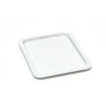 Elegant Fantasy White Porcelain Tray gn ½ - Set of 2