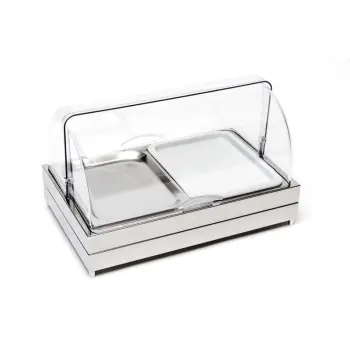 Elegant Fantasy Stainless Steel Tray gn ½