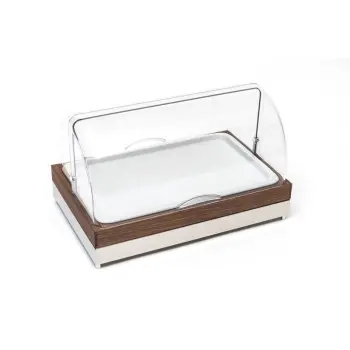 Elegant Fantasy Set 2X Bases Inox-Wood - Cool + Folding Raising System