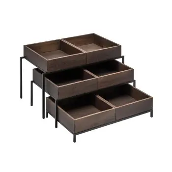 Elegant Display Dolomiti Wood gn 1/1 H: 12.5 cm + 2 Wooden Boxes