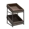 Elegant Display Dolomiti Wood Stand gn 1/2 2 Levels + 2 Wooden Boxes