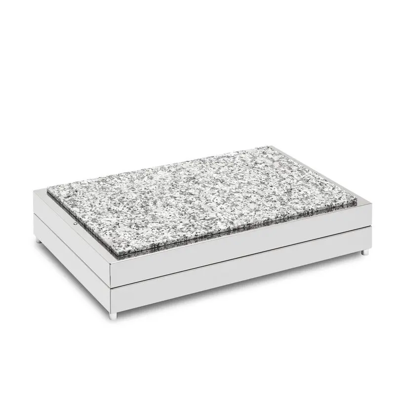 Elegant Fantasy Inox Service Tray - Granite Bright - Cool Elegant Fantasy Inox Service Tray - Granite Bright - Cool