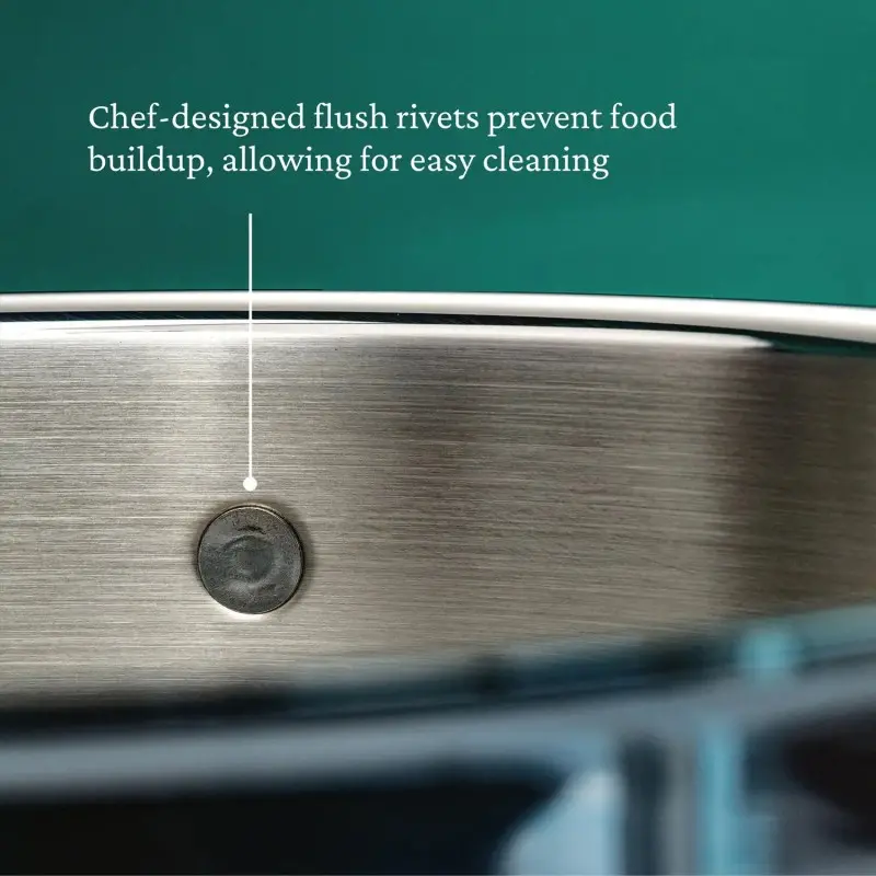 Hestan 1.5qt Covered Saucepan (16cm) - Set of 2