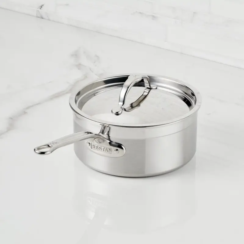 Hestan 3.0qt Covered Saucepan (20cm) - Set of 2 Hestan 3.0qt Covered Saucepan (20cm) - Set of 2