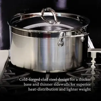 Hestan 8.0qt Covered Stockpot (26cm) - Set of 2