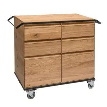 Prestige Espoo Trolley 3 Drawers + 3 Drawers