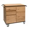 Prestige Espoo Trolley 3 Drawers + Door