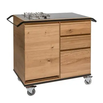 Prestige Espoo Flambe Trolley + Drawers