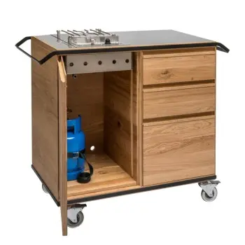 Prestige Espoo Flambe Trolley + Drawers