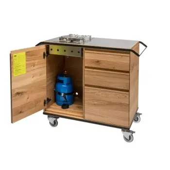 Prestige Espoo Flambe Trolley + Drawers