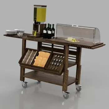 Prestige Italic Buffet Display Trolley