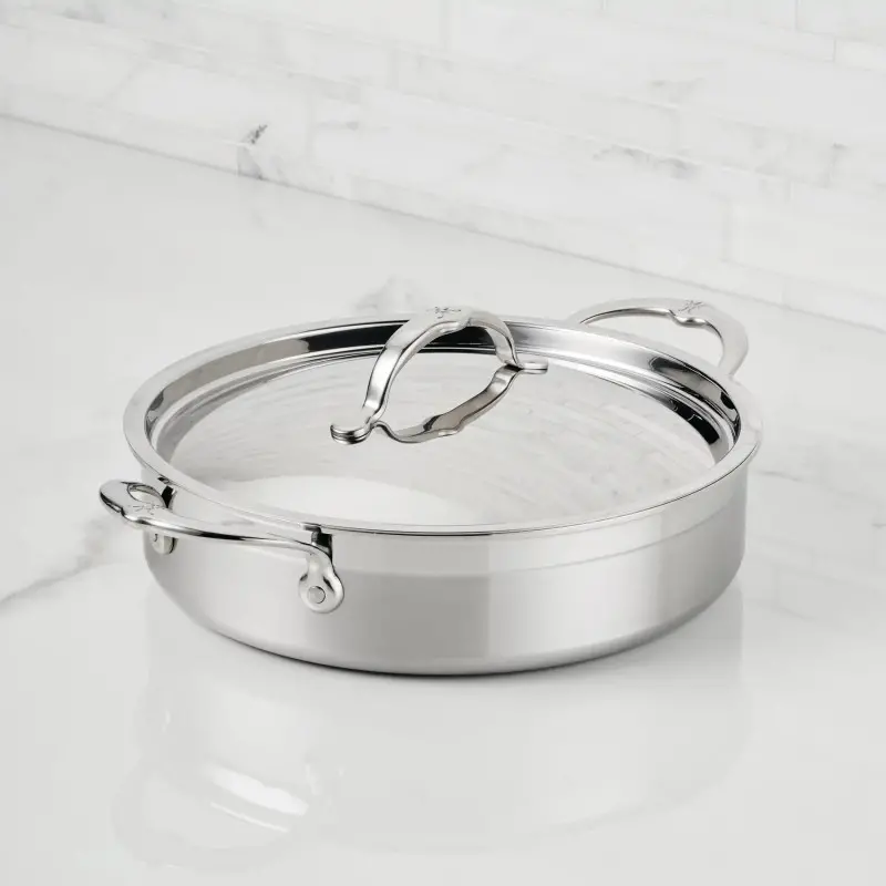 Hestan 3.5qt Covered Braiser/Sauteuse (26cm) - Set of 2 Hestan 3.5qt Covered Braiser/Sauteuse (26cm) - Set of 2