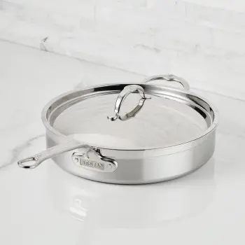 Hestan 5.0qt Covered Sauté Pan w/helper handle (30cm) - Set of 2