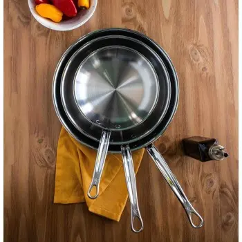 Hestan 8.5" Open Skillet (22cm) - Set of 2