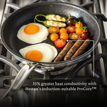 Hestan 11" Open Skillet with TITUM™ NS (28cm) - Set of 2