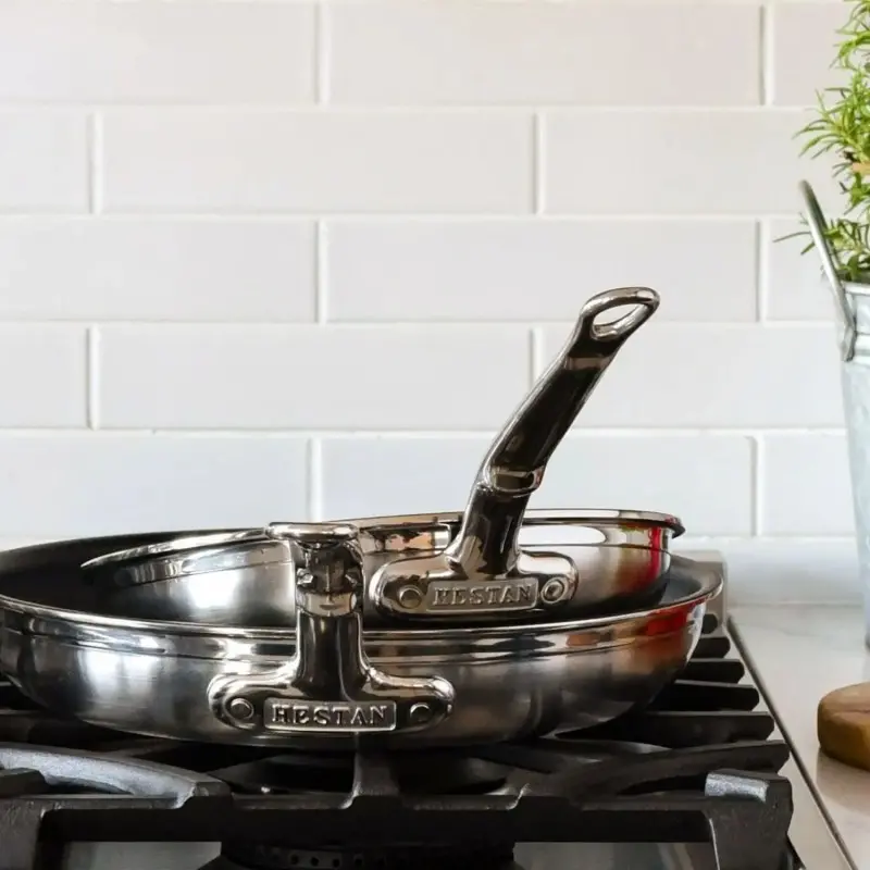 Hestan 11" Open Skillet with TITUM™ NS (28cm) - Set of 2