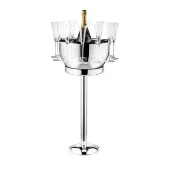 Designer Stainless Steel Suolo Bucket Stand