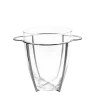 Designer Glass with Stainless Steel Del Garda Champagne Bucket 1.5L