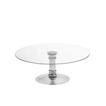 Designer Stainless Steel Lecci Small Serving Stand 30 cm