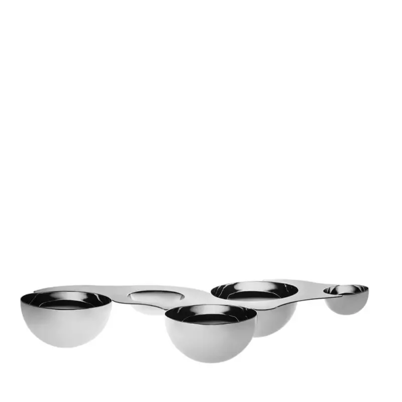Designer Stainless Steel Luna Appetizer Holder Designer Stainless Steel Luna Appetizer Holder