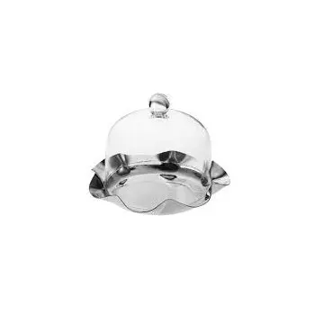 Designer Stainless Steel Fiori Small Plate