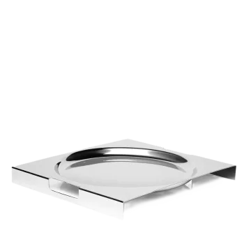Designer Stainless Steel Arthur Casas Square Tray