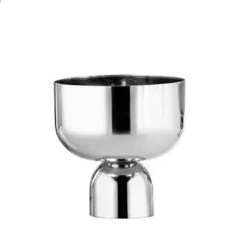 Designer Stainless Steel Boreal Medium Cachepot