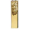 Designer Golden Plated Stainless Steel Labirinto Small Vase/Candlestick