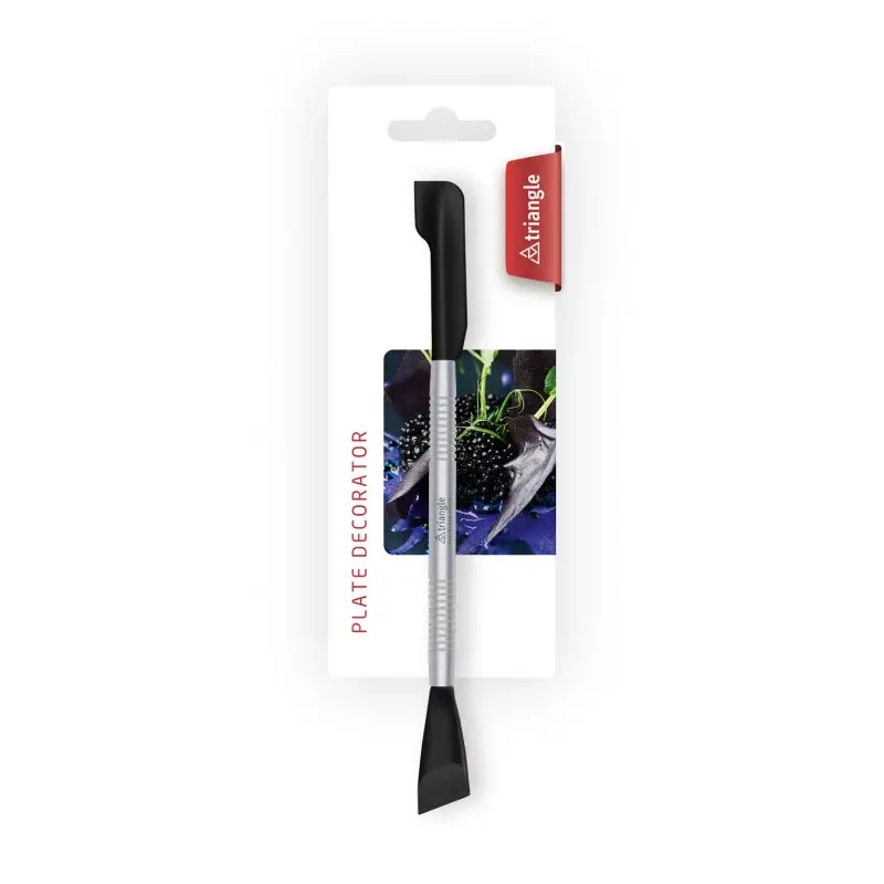 Triangle Plate Decorator with Silicone Tips Triangle Plate Decorator with Silicone Tips