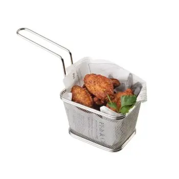 APS Fry Basket 5-1/8" x 4-1/8" stainless steel Snackholder