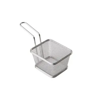 APS Fry Basket 3-7/8" x 3-3/8" stainless steel Snackholder