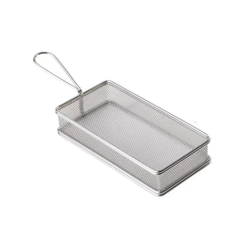 APS Fry Basket 10-1/4" x 5-1/8" stainless steel Snackholder