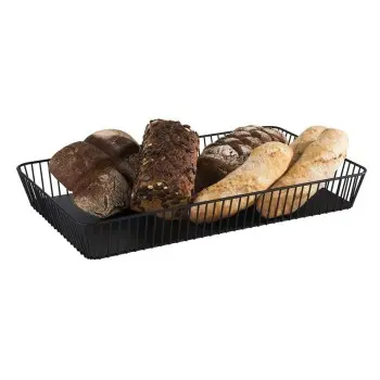 APS Basket Gastronorm 1/1 20-7/8" x 12-3/4" black metal rectangular Urban