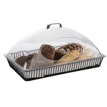 APS Basket Gastronorm 1/1 20-7/8" x 12-3/4" black metal rectangular Urban