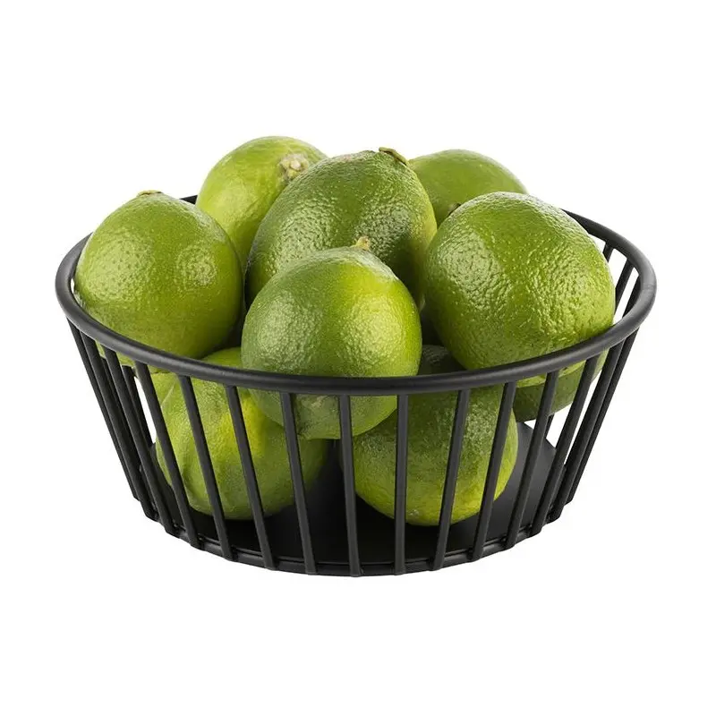 APS Basket 6-5/8" dia. round black metal Urban APS Basket 6-5/8" dia. round black metal Urban