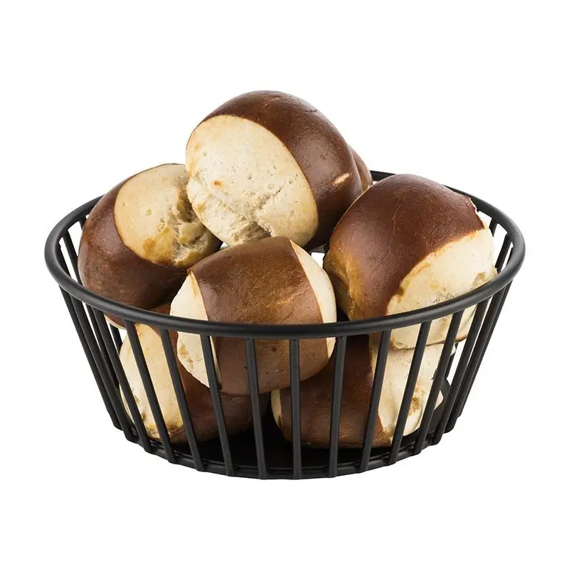 APS Basket 6-5/8" dia. round black metal Urban APS Basket 6-5/8" dia. round black metal Urban