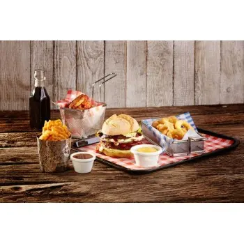 APS Fry Basket 3-1/8" stainless steel round Snackholder