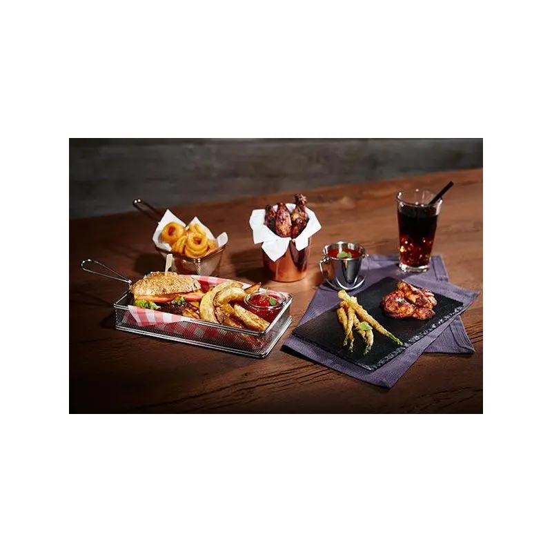 APS Fry Basket 3-1/8" stainless steel round Snackholder