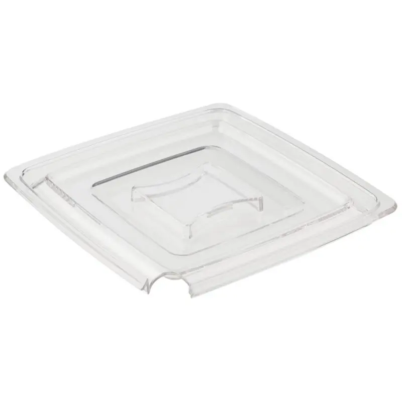 APS Cover 7-3/4" clear SAN square Pure APS Cover 7-3/4" clear SAN square Pure