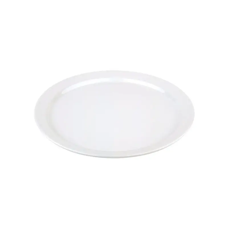 APS Tray 12.25" dia. x 1.25" H melamine white Pure - Case of 5